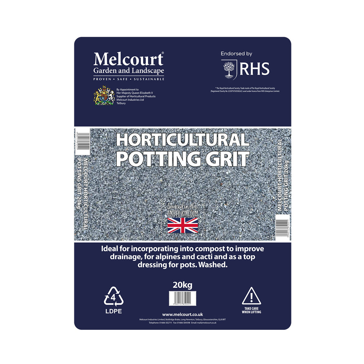 Melcourt Horticultural Potting Grit - Hardy's Cottage Garden Plants