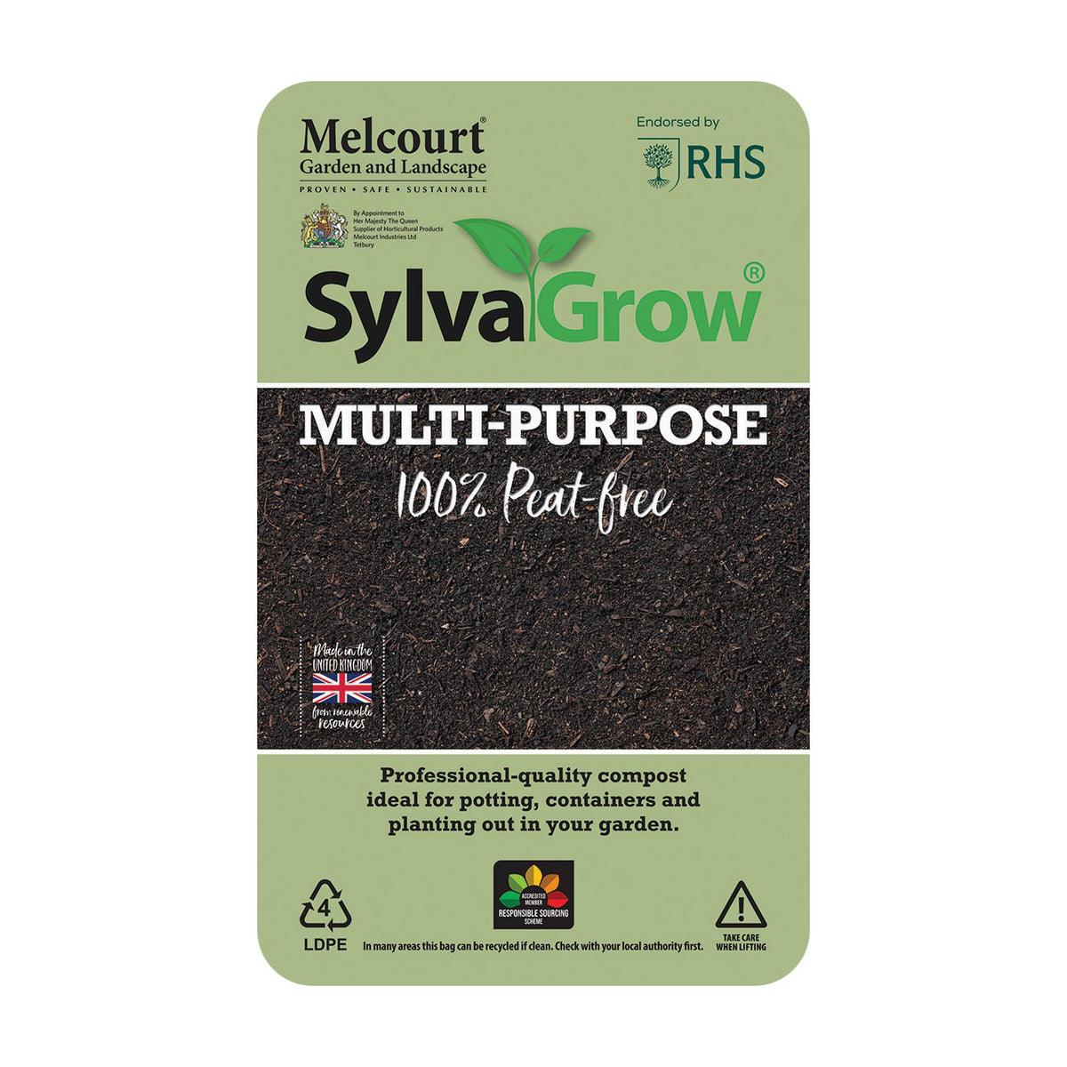 Melcourt 'SYLVAGROW® (Multipurpose Compost)' - Hardy's Cottage Garden Plants