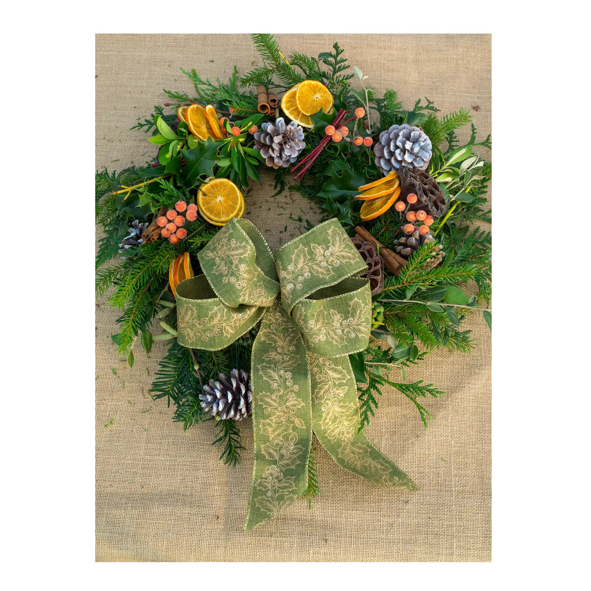 Christmas Wreath Workshop: 1 Dec PM - Hardy's Cottage Garden Plants