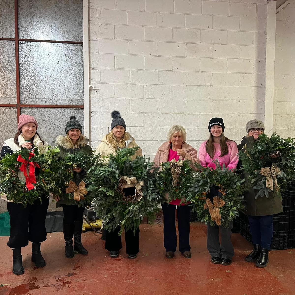 Christmas Wreath Workshop: 1 Dec PM - Hardy's Cottage Garden Plants