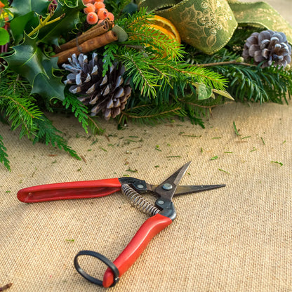 Christmas Wreath Workshop: 1 Dec PM - Hardy's Cottage Garden Plants