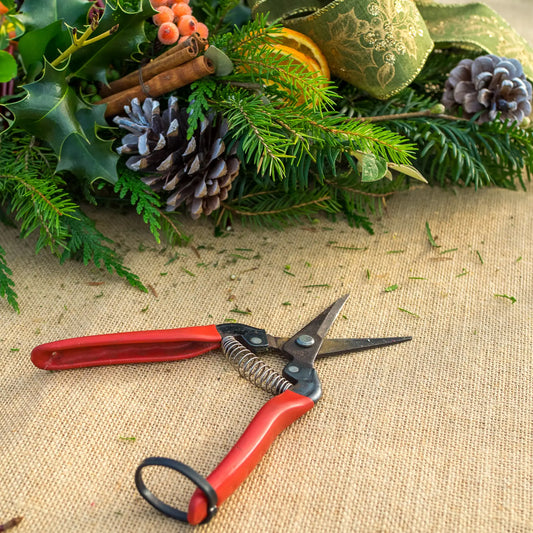 Christmas Wreath Workshop: 1 Dec PM - Hardy's Cottage Garden Plants